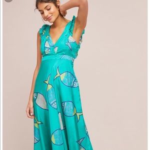 Anthropologie Summer School Dress